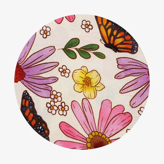 Kaavia Footie Ruffled Zippered