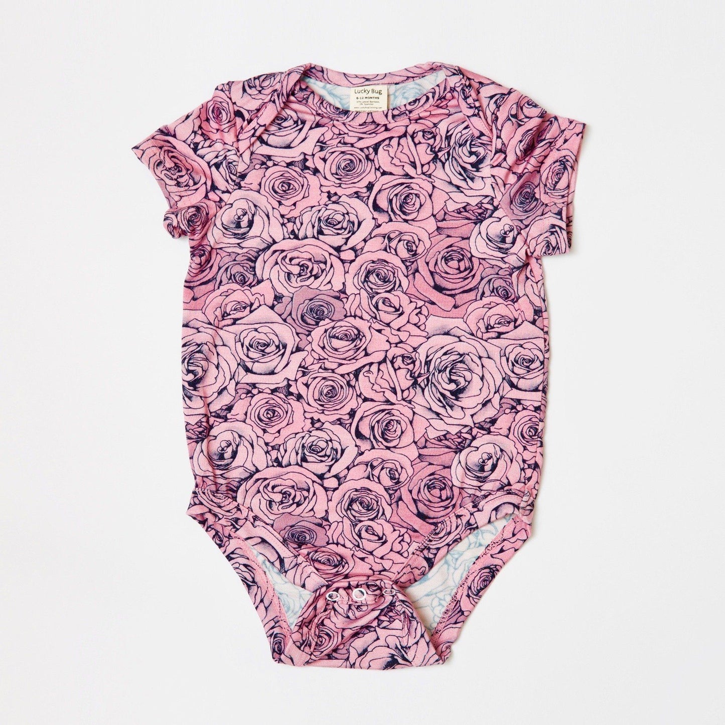 Baby's Essential Bamboo Rose Onesie