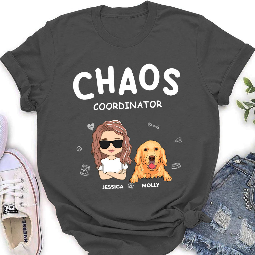 Chaos Coordinator - Personalized Custom Women's T-shirt