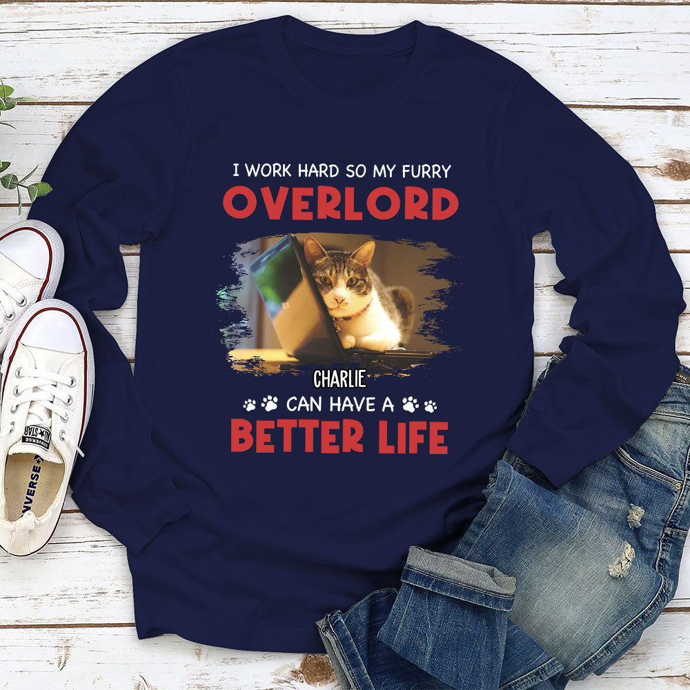 Furry Better Life - Personalized Custom Long Sleeve T-shirt