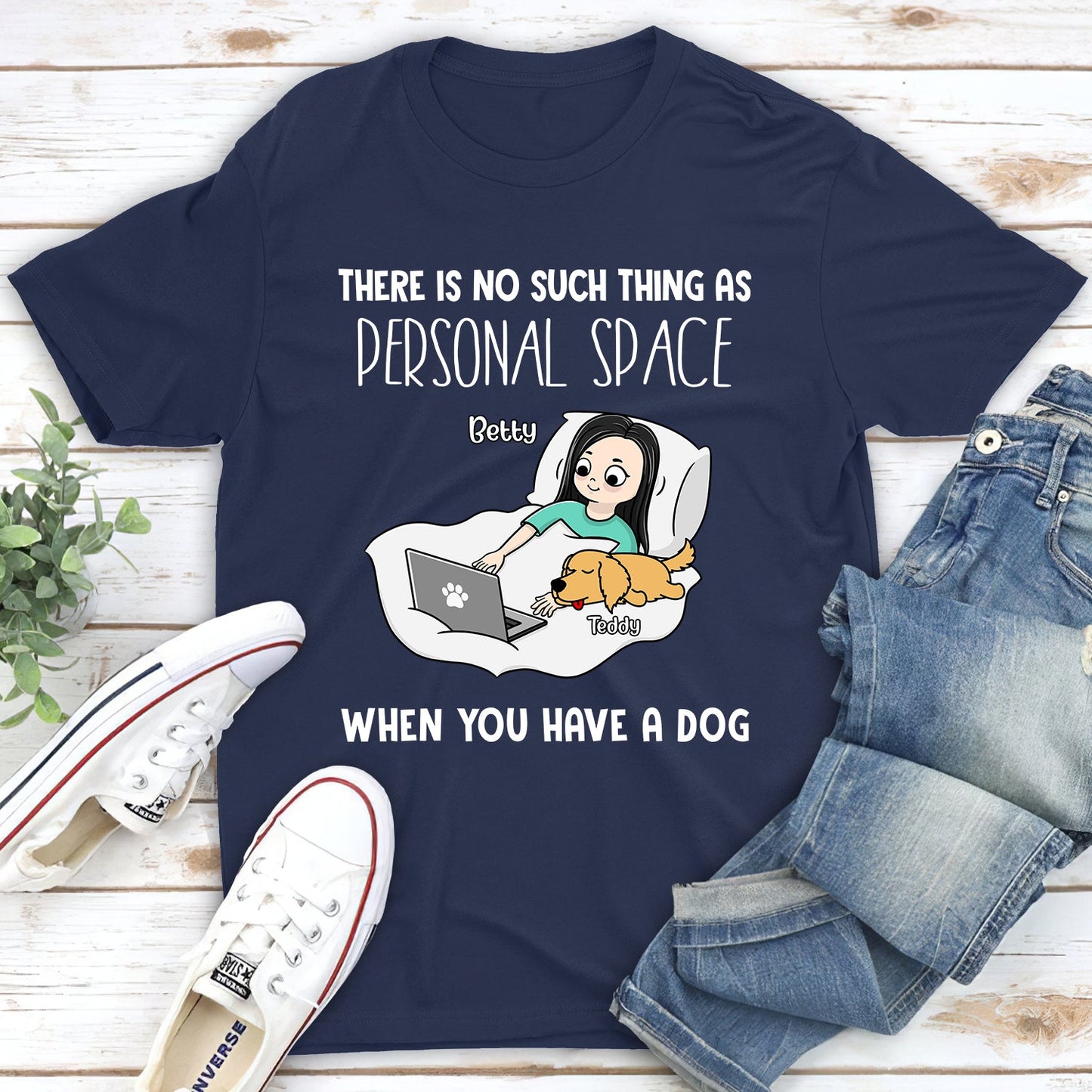 Personal Space - Personalized Custom Unisex T-shirt