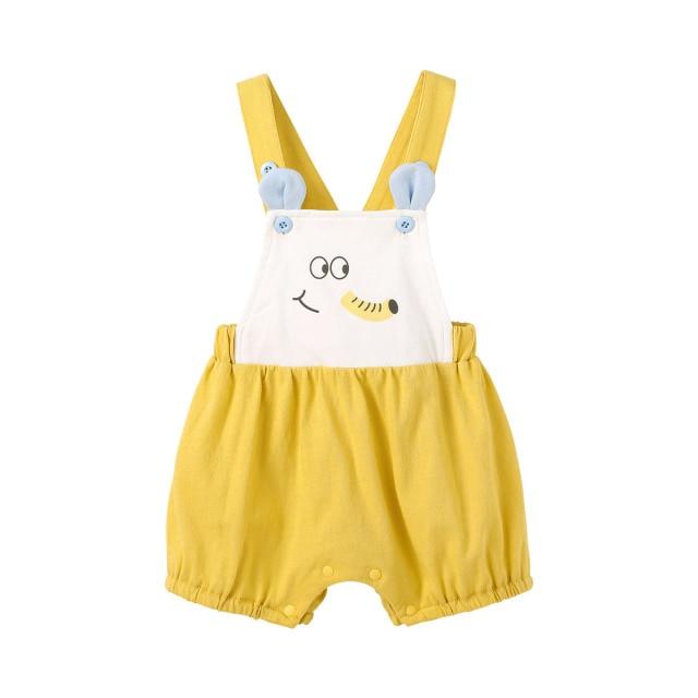 Boy's Clothing Yellow Elephant / 1-2T Cute Cartoon Overall