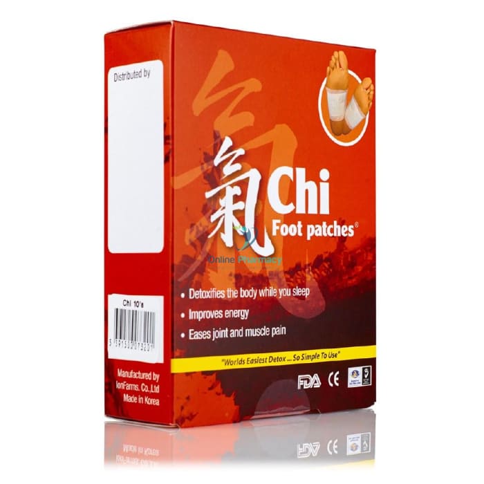 Naturalife Chi Detox Foot Patches - 10 Pack