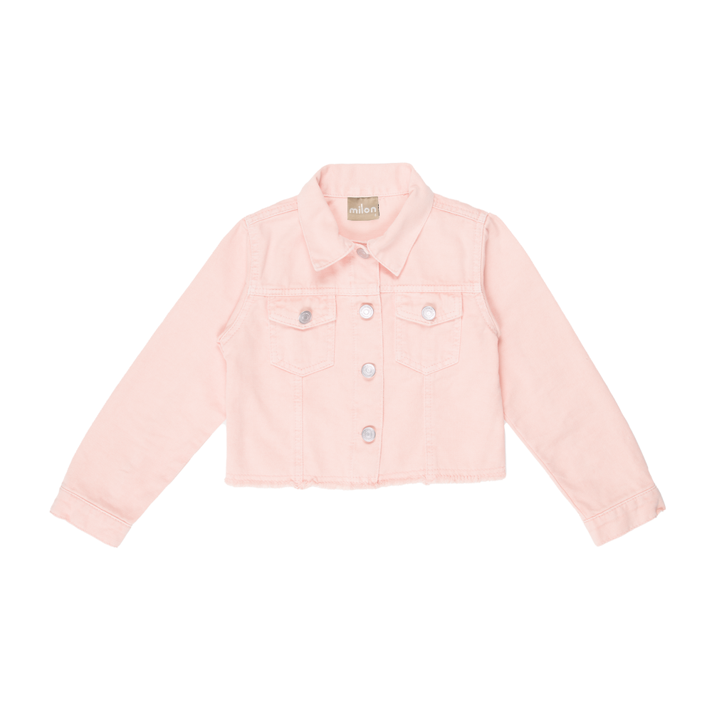 Milon Pink Veneza Jean Jacket