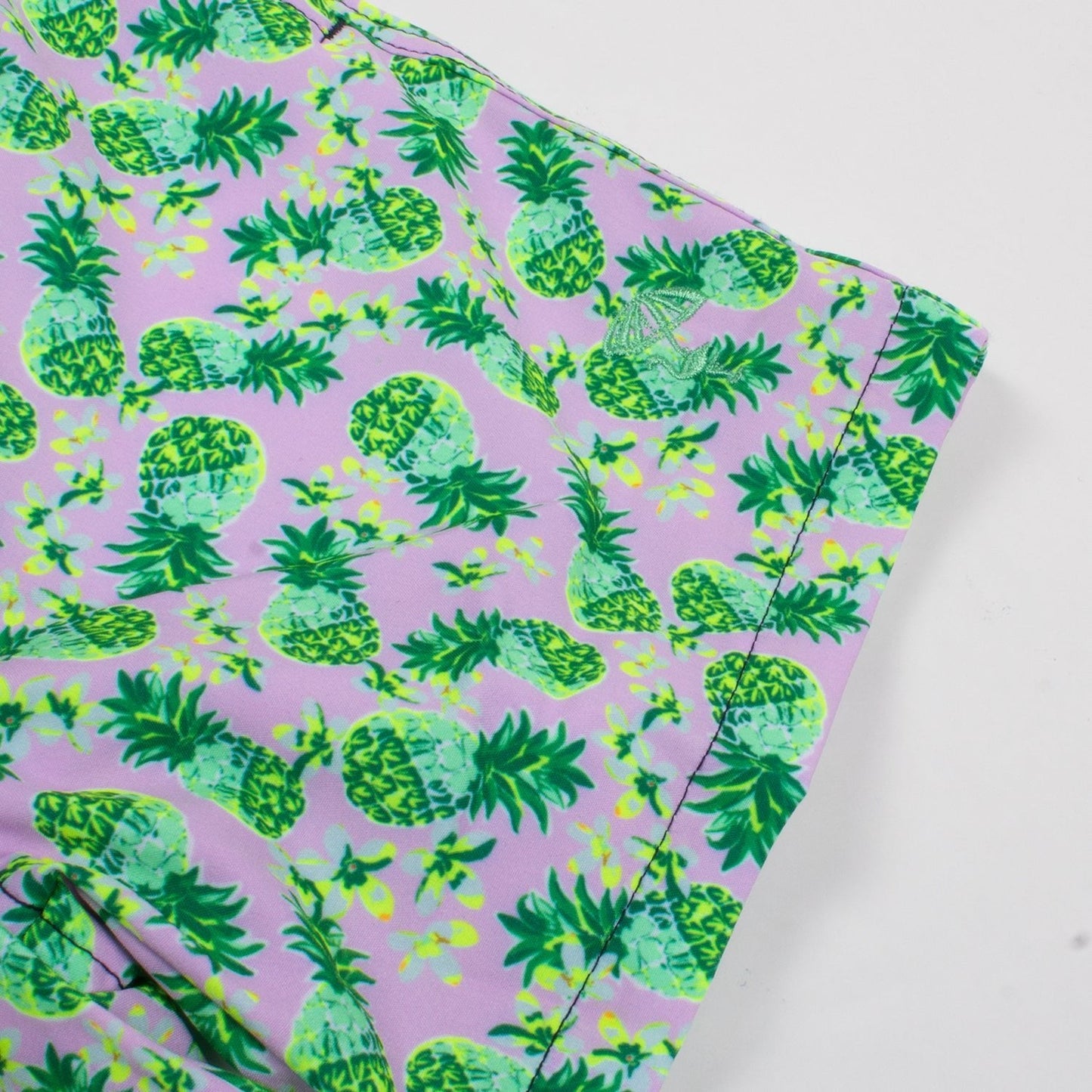 Swim Trunks Boys Pineapple Lilac