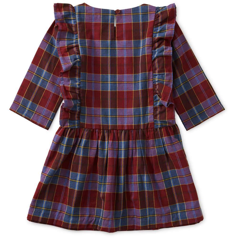 Tea Collection Family Plaid Ruffle Dress