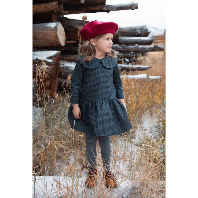 The Louise Green/Blue Plaid Dress