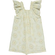 Vignette Madigan Romper | Ivory Eyelet