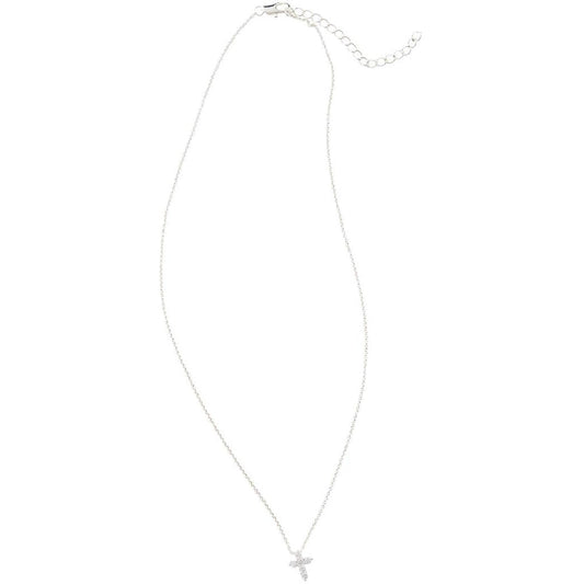 Mud Pie My First Cross Necklace