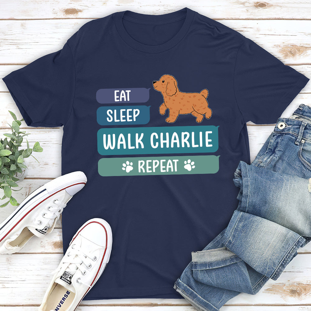 Dog Walker Life - Personalized Custom Unisex T-shirt