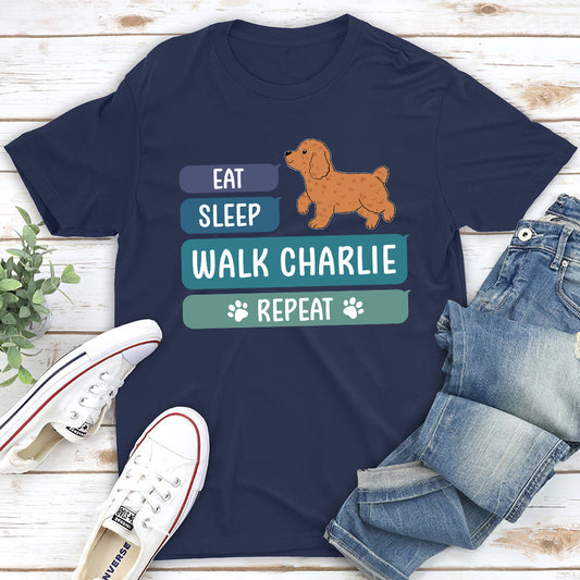 Dog Walker Life - Personalized Custom Unisex T-shirt