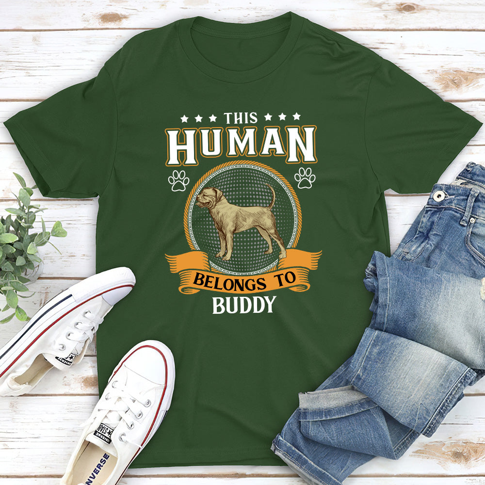 Human Belongs Vintage - Personalized Custom Premium T-shirt