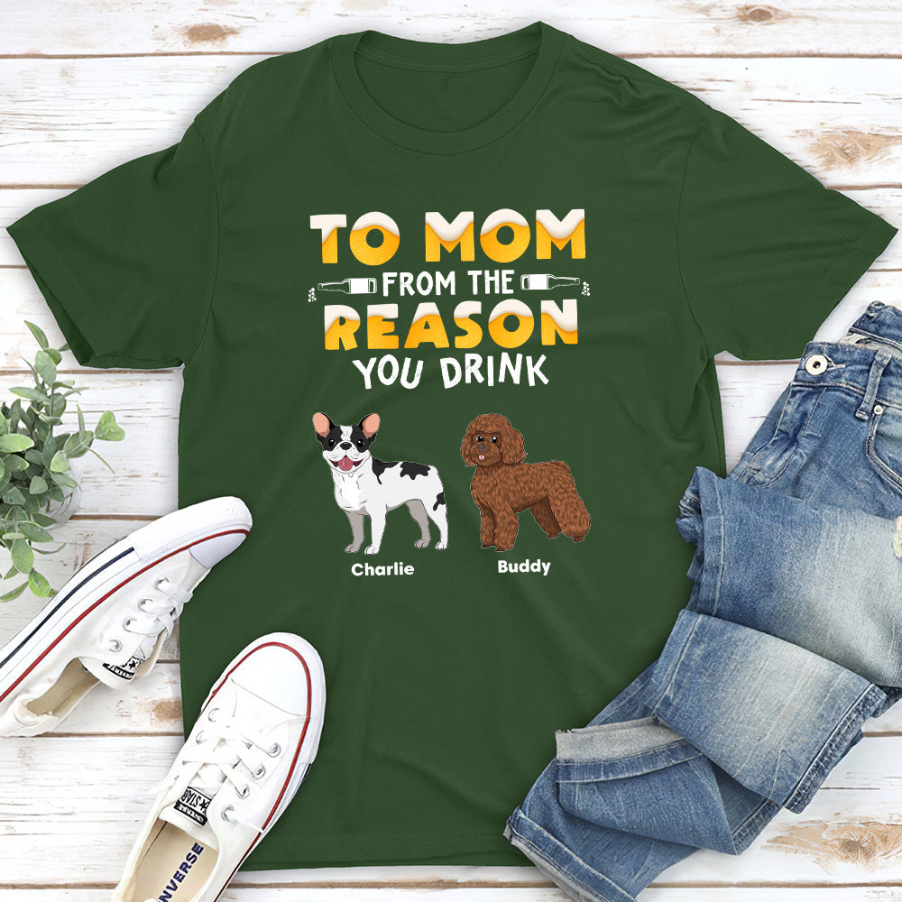 From Reason You Drink - Personalized Custom Unisex T-shirt