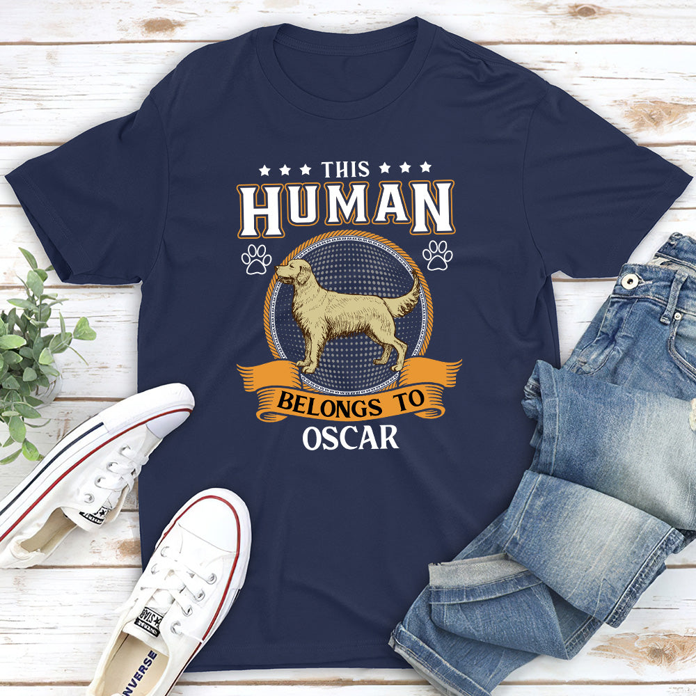 Human Belongs Vintage - Personalized Custom Premium T-shirt