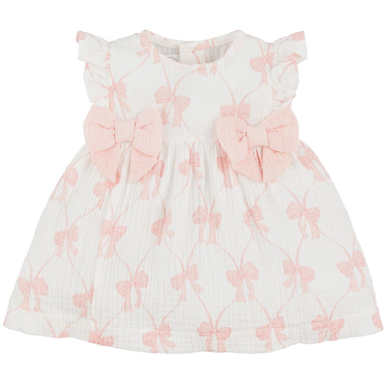 Mud Pie Bow Print Dress
