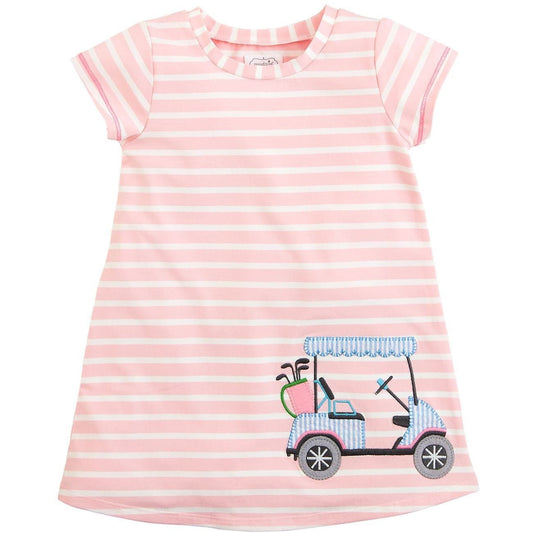 Mud Pie Pink Golf T-Shirt Dress