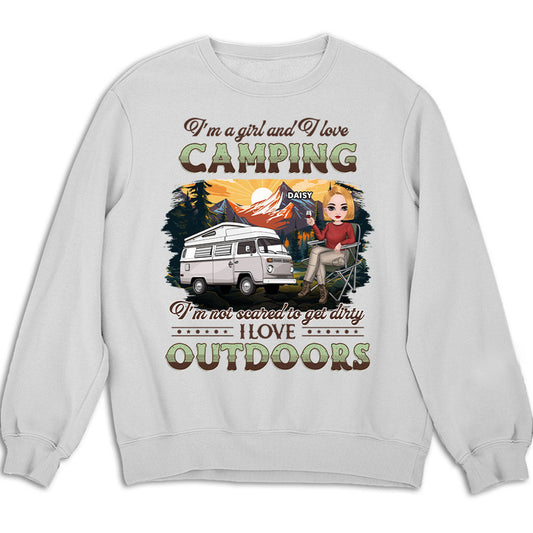 Camping Lover - Personalized Custom Sweatshirt