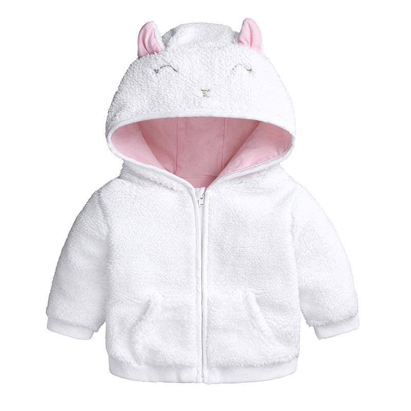 Cozy Clouds - Hooded Jacket with Zipper