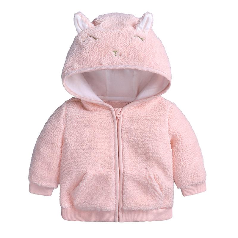 Cozy Clouds - Hooded Jacket with Zipper
