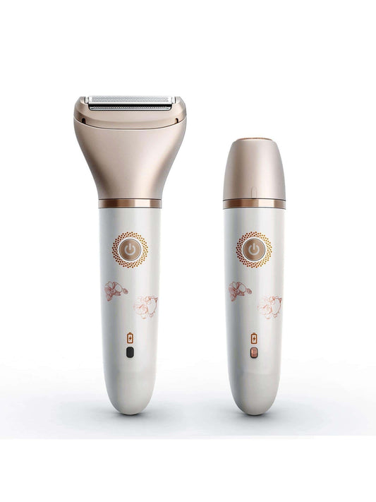 1pc 2 In 1 Epilator, Modern Polka Dot Pattern Body Care Appliance For Home