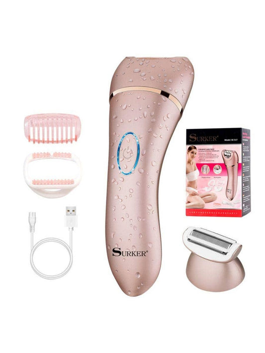 1pc ABS Electric Epilator, Modernist Waterproof Epilator For Household