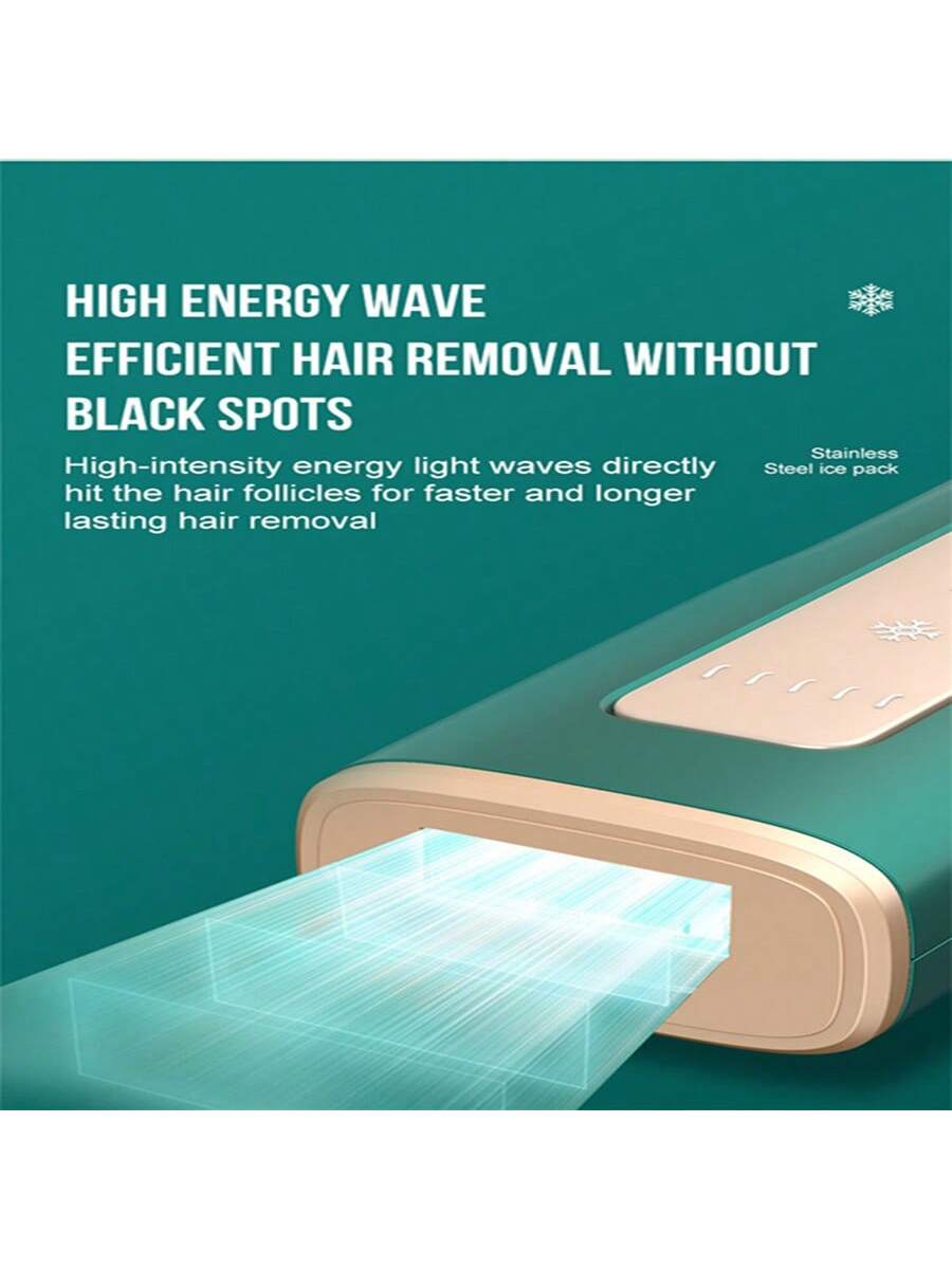 Mini Laser Permanent Home Handle Portable Electric Epilator Ice Cooling IPL Hair Remover device