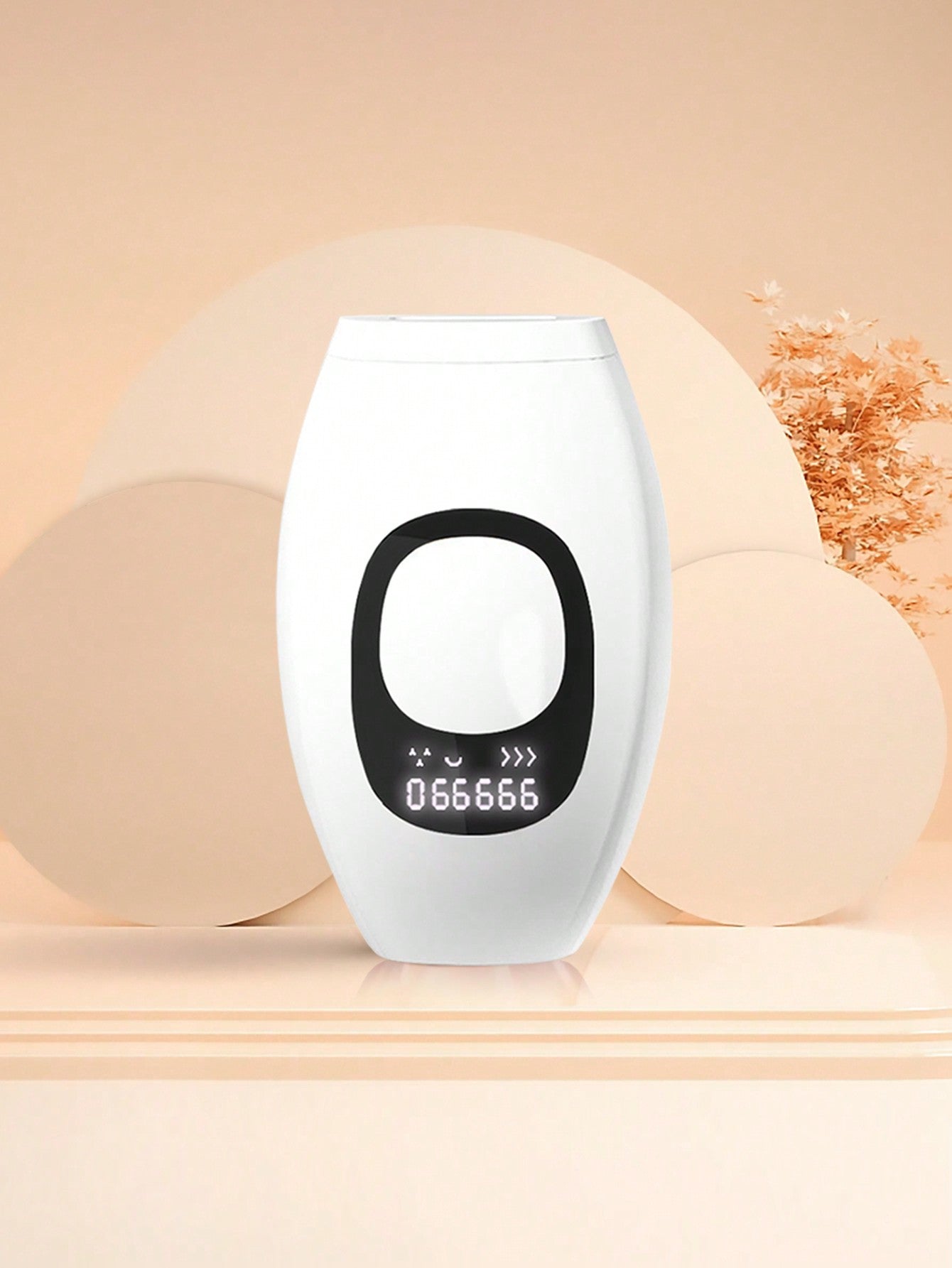 1pc White Plug Powered Epilator 999,999 Flashes Hair Removal Device for Women Body A8T102-2