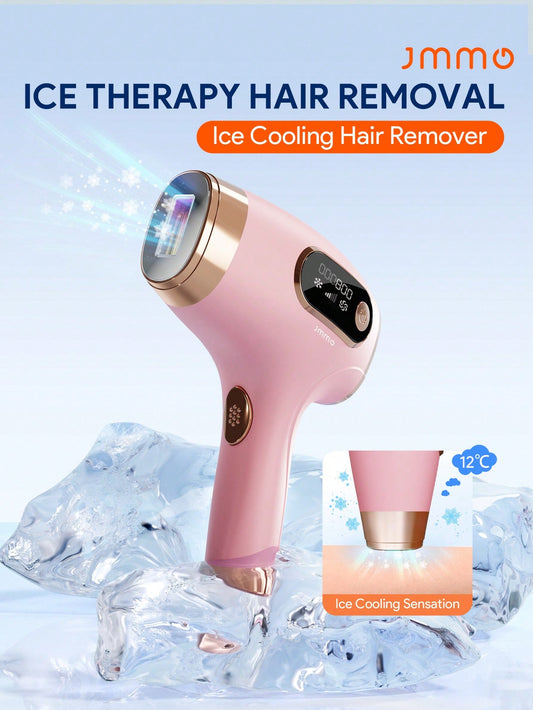 JMMO Portable Hair Removal Device At-Home Permanent Hair Removal Device,Painless And Safe Hair Removal For Women's Face Body Arms Legs Bikini Area - US Plug