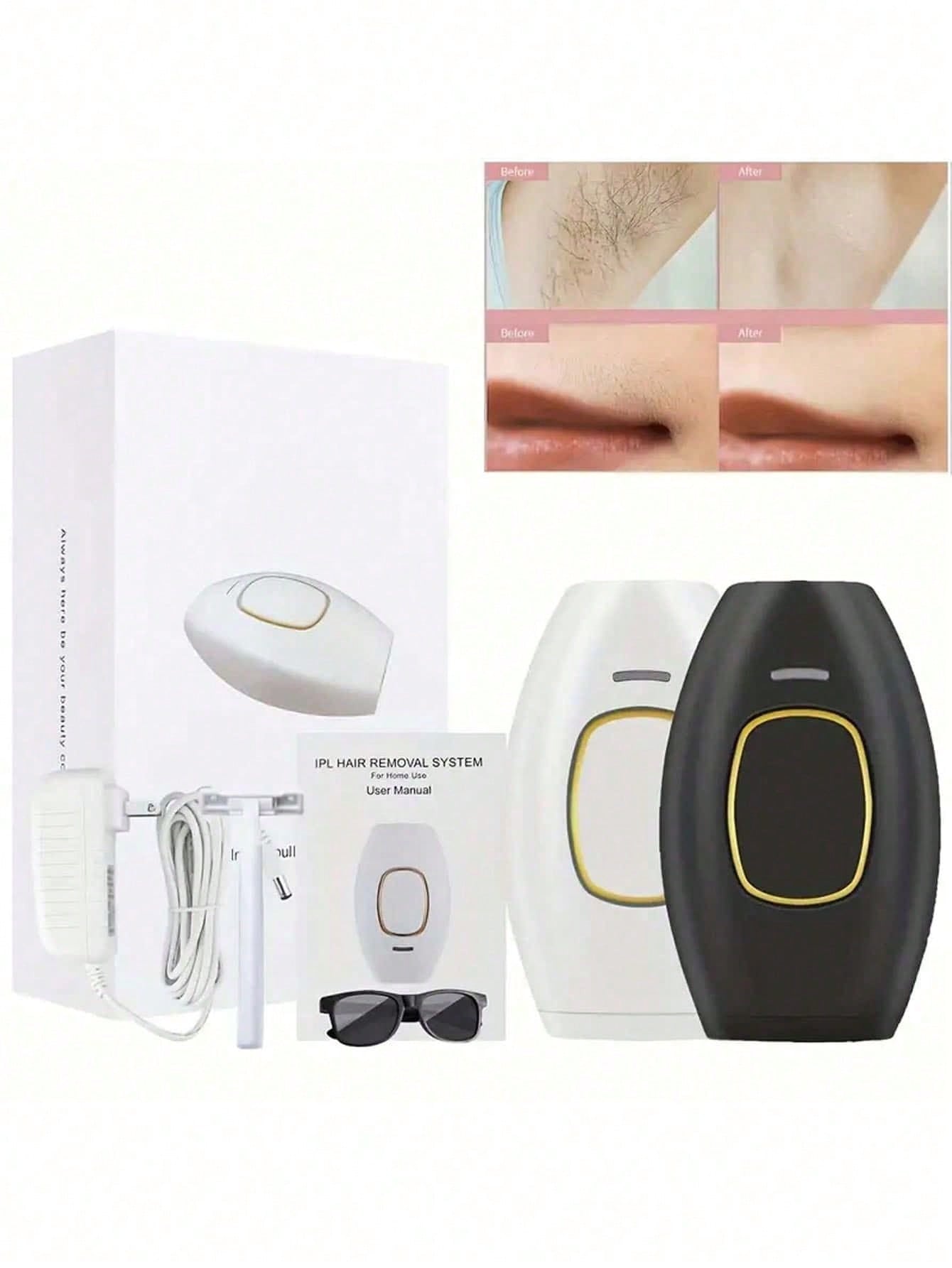 Laser Freezing Point Hair Remover - Laser Photon Painless Removal Of Armpit Leg Lip Hair Tender Shaver - Suitable For Body Part Hair