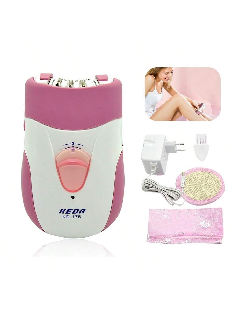 1pc Women'S Portable Electric Hair Removal Device For Home Use