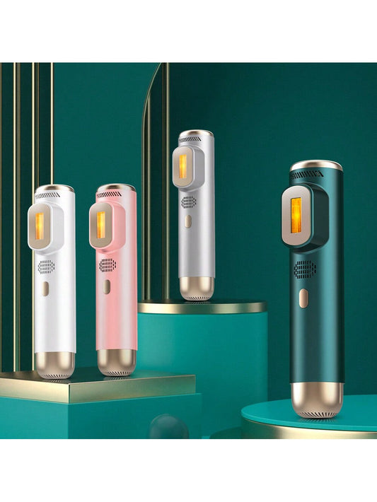 1 Convenient Ice Point Hair Removal Device With Touch Screen, Available In Five Levels And A Larger Contact Area, Allowing You To Enjoy The Skin's Radiance All Day Long. Suitable For Giving Gifts To Boys And Girls