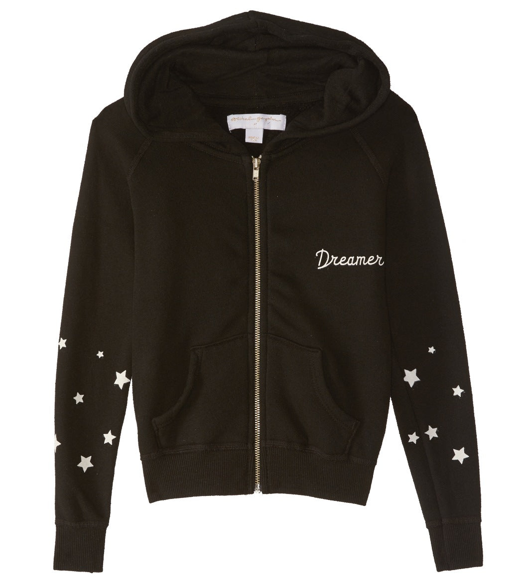 Spiritual Gangster Kids Moon Stars Magic Yoga Zip Hoodie