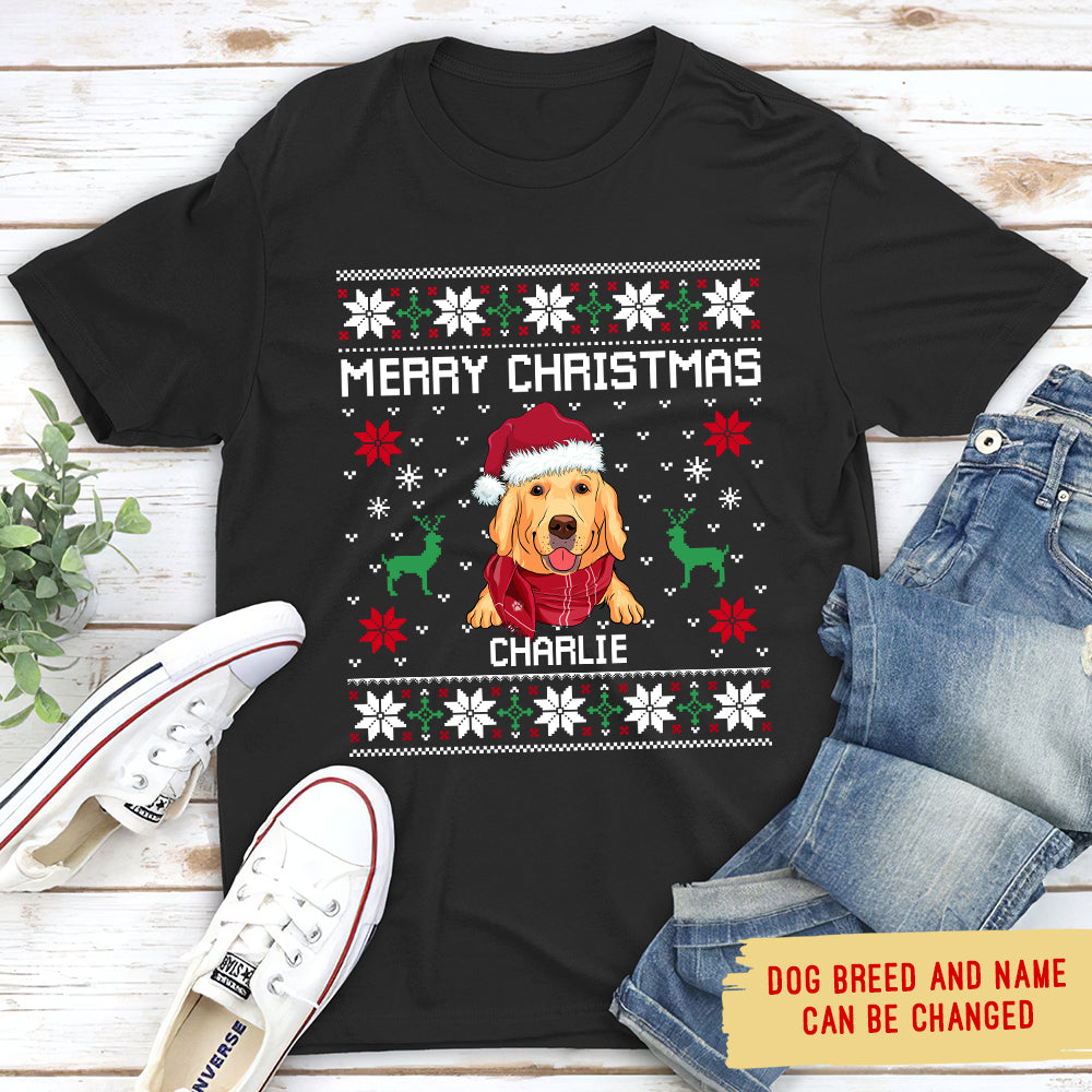 Merry Christmas - Personalized Custom Unisex T-shirt