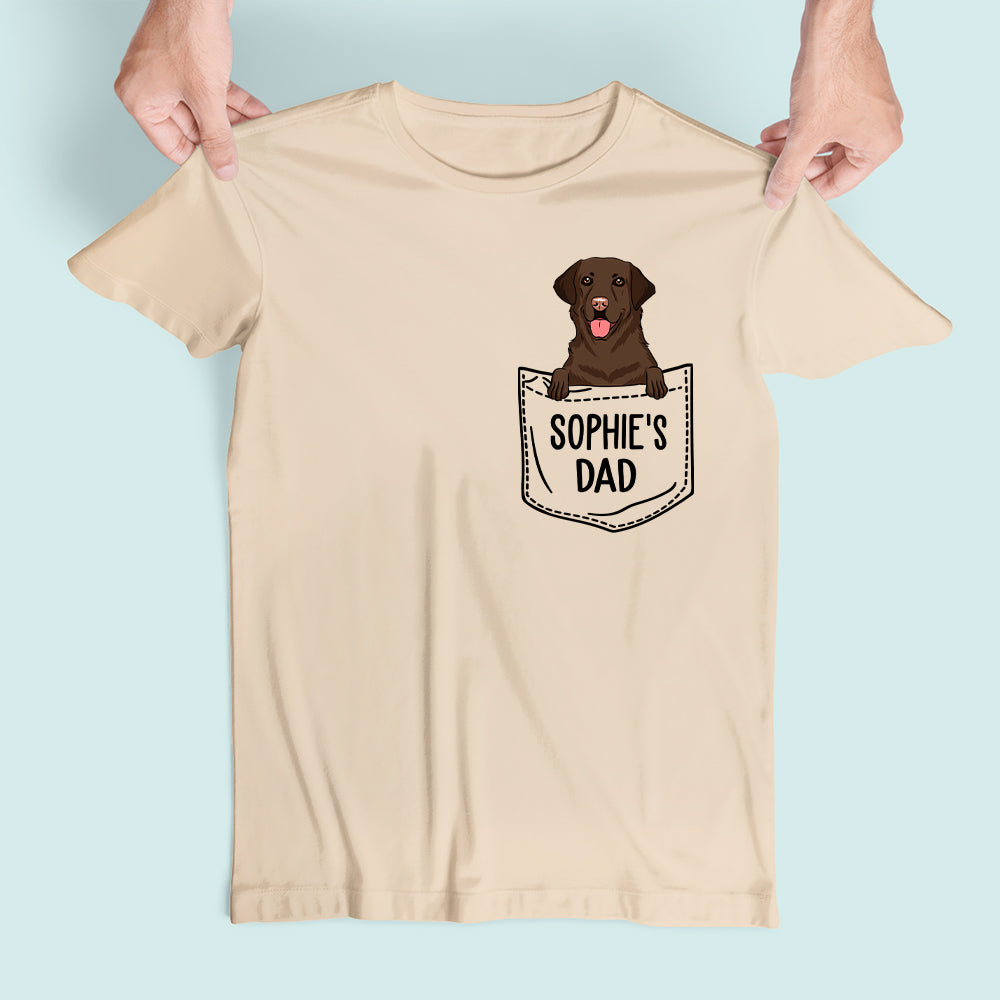 Pocket Dog Mom/ Dad - Personalized Custom Unisex T-shirt