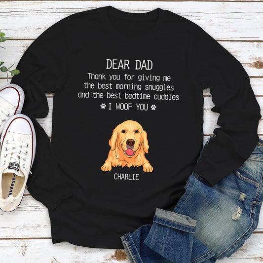 Snuggles and Cuddles - Personalized Custom Long Sleeve T-shirt
