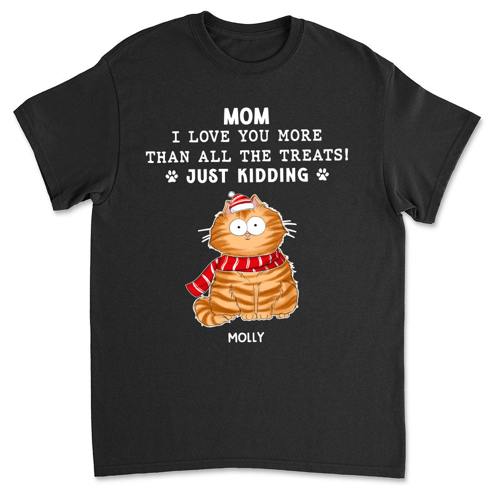 All The Treats For Cat - Personalized Custom Unisex T-shirt