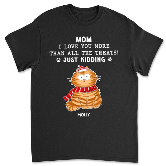 All The Treats For Cat - Personalized Custom Unisex T-shirt