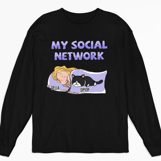 My Social Network - Personalized Custom Long Sleeve
