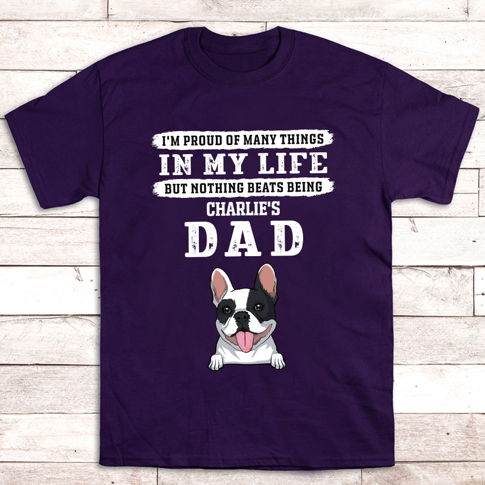 Proud Dad - Personalized Custom Unisex T-shirt
