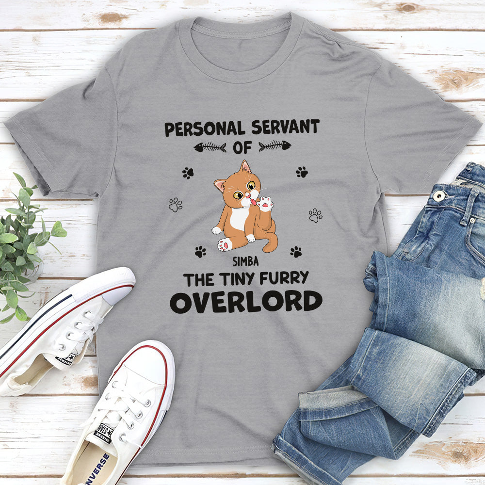 Cat Personal Servant - Personalized Custom Unisex T-shirt
