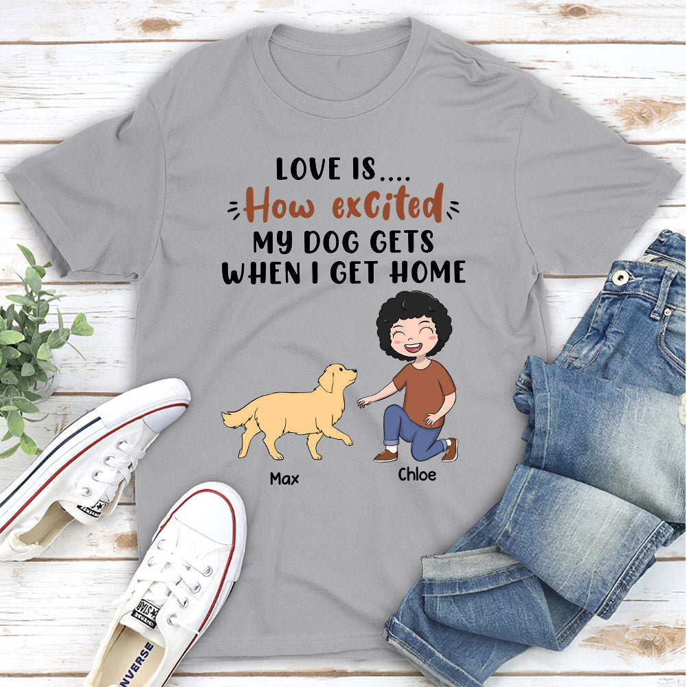 I Get Home - Personalized Custom Unisex T-shirt
