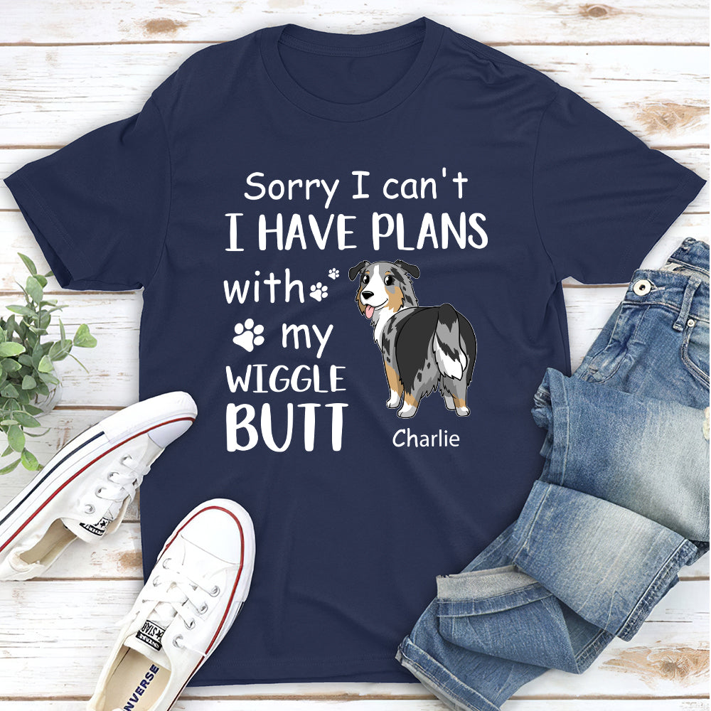 I Have Plans - Personalized Custom Unisex T-shirt