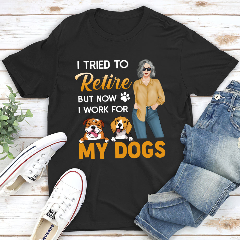 Retired Woman - Personalized Custom Unisex T-shirt
