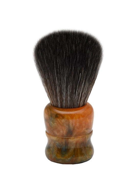 Marble Orange Shaving Brush (SBB-97 Synthetic) - by Pearl Shaving