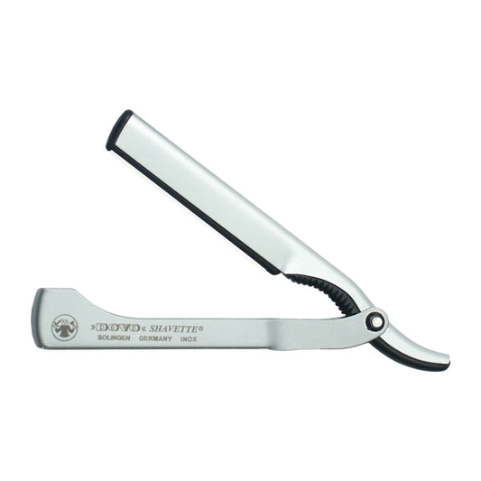 DOVO Solingen Shavette Straight Razor: Stainless Steel