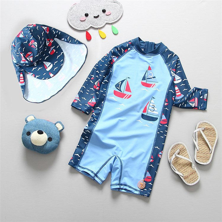 Kids Uv Protection Swimwear Set