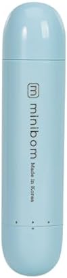 Minibom Hair Remover - Premium K-Beauty Facial Hair Removal Device & Face Shaver (Mint)