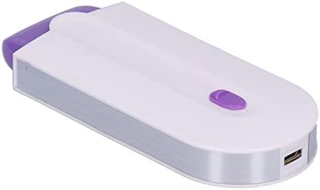 Hair Removal Machine, Blue Light Waterproof Electric Epilator Detachable Shaver Unisex for Home for Beauty Center for Women for Men