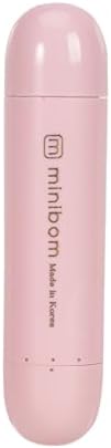 Minibom Flawless Hair Remover - Premium K-Beauty Facial Hair Removal Device & Face Shaver (Pink)