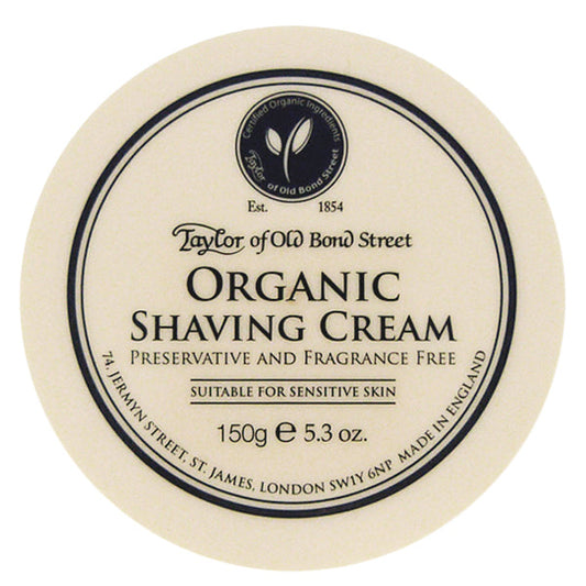 Taylor of Old Bond Street Organic Shave Cream Bowl (150 g) #10075626